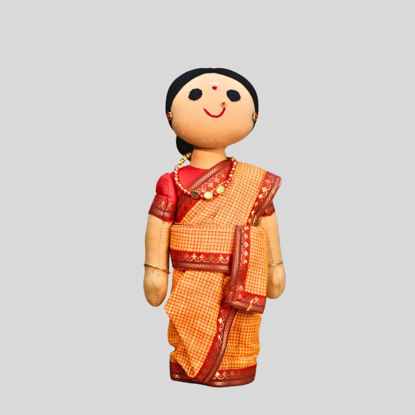 RASATHI (Kandangi)- Traditional Rural Tamil Nadu Handmade Fabric Doll