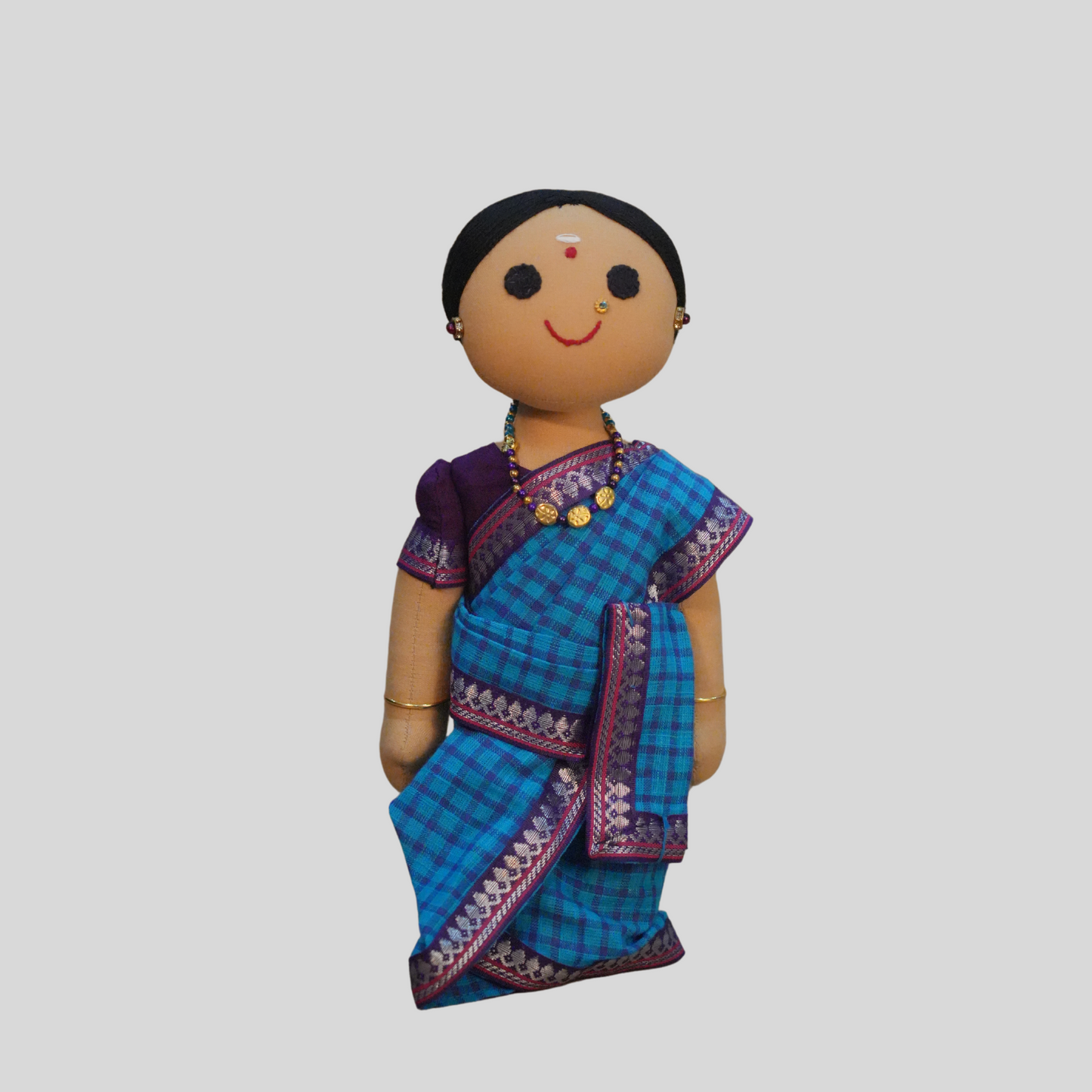 RASATHI (Kandangi)- Traditional Rural Tamil Nadu Handmade Fabric Doll
