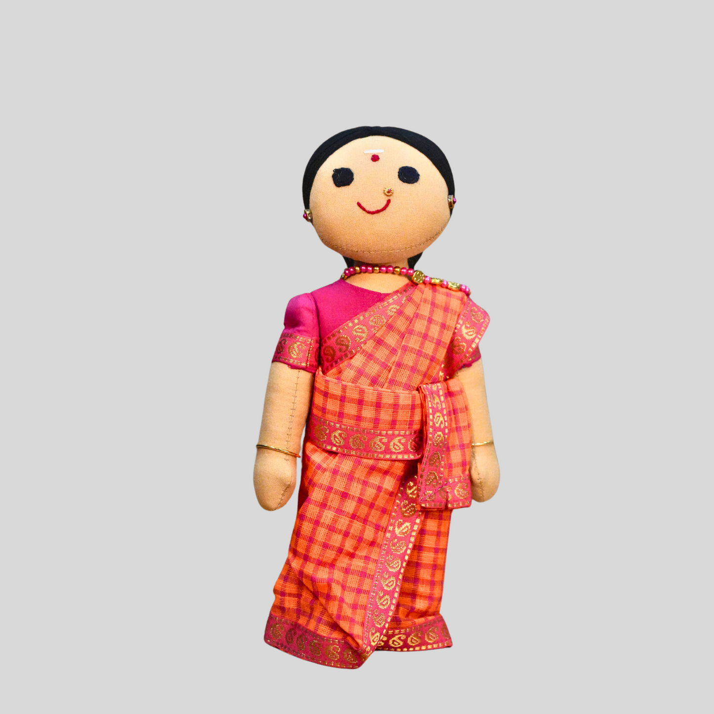 RASATHI (Kandangi)- Traditional Rural Tamil Nadu Handmade Fabric Doll