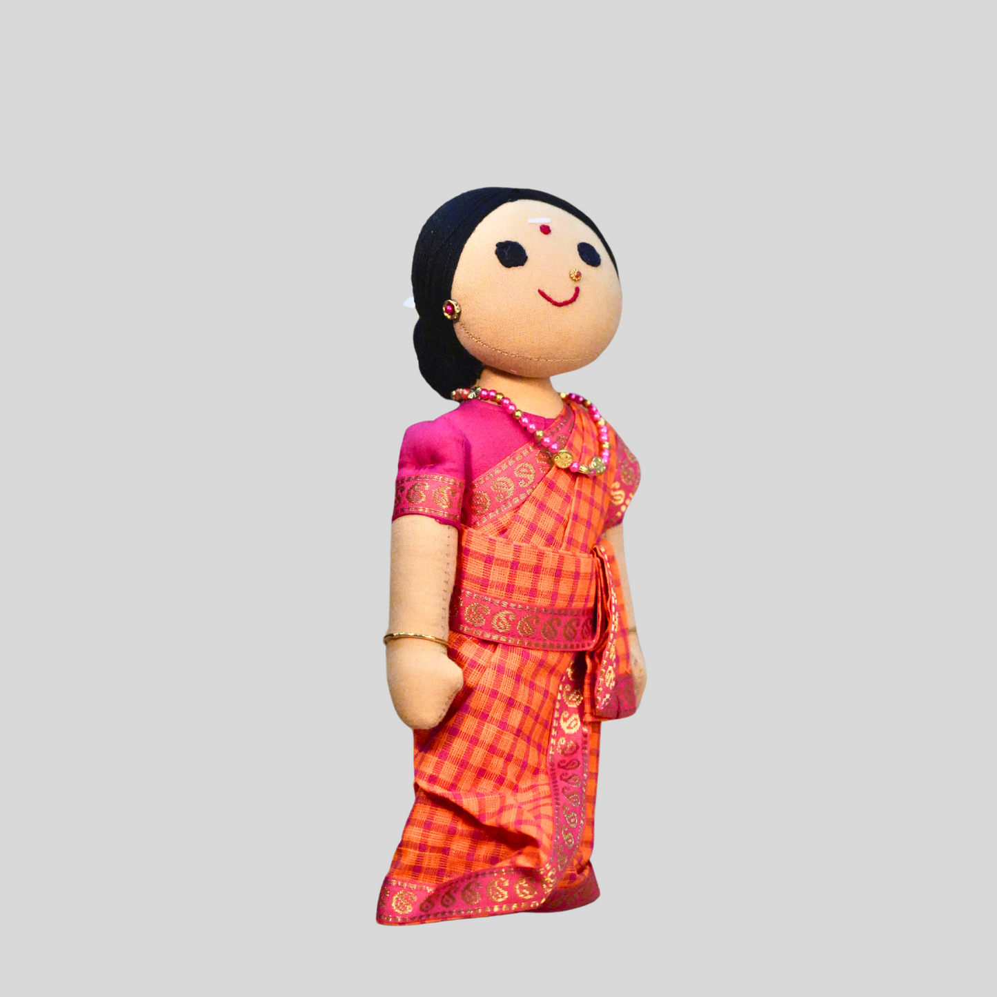 RASATHI (Kandangi)- Traditional Rural Tamil Nadu Handmade Fabric Doll