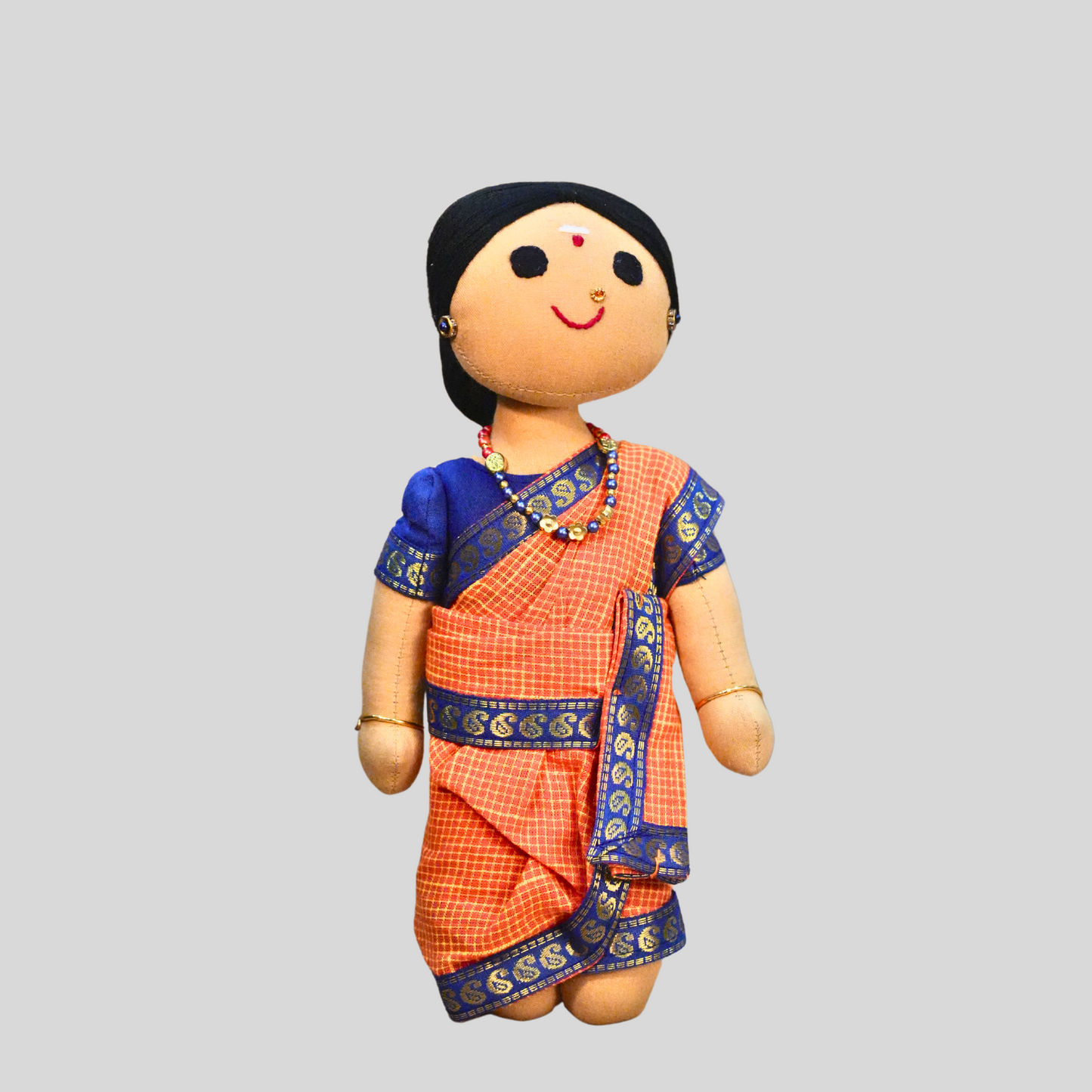 RASATHI (Kandangi)- Traditional Rural Tamil Nadu Handmade Fabric Doll