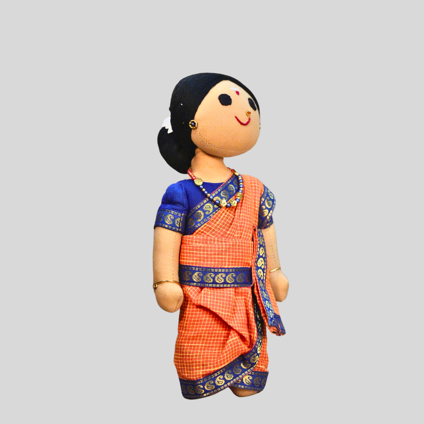 RASATHI (Kandangi)- Traditional Rural Tamil Nadu Handmade Fabric Doll