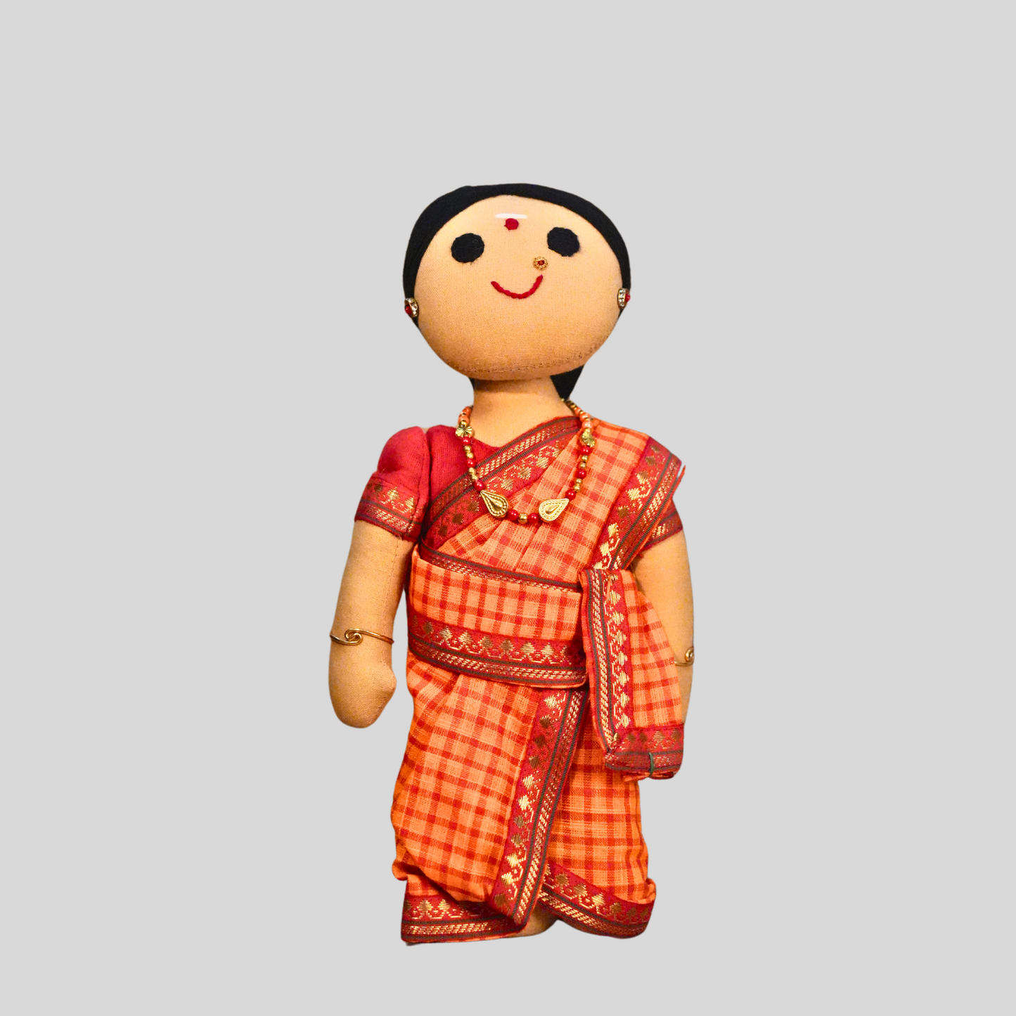 RASATHI (Kandangi)- Traditional Rural Tamil Nadu Handmade Fabric Doll