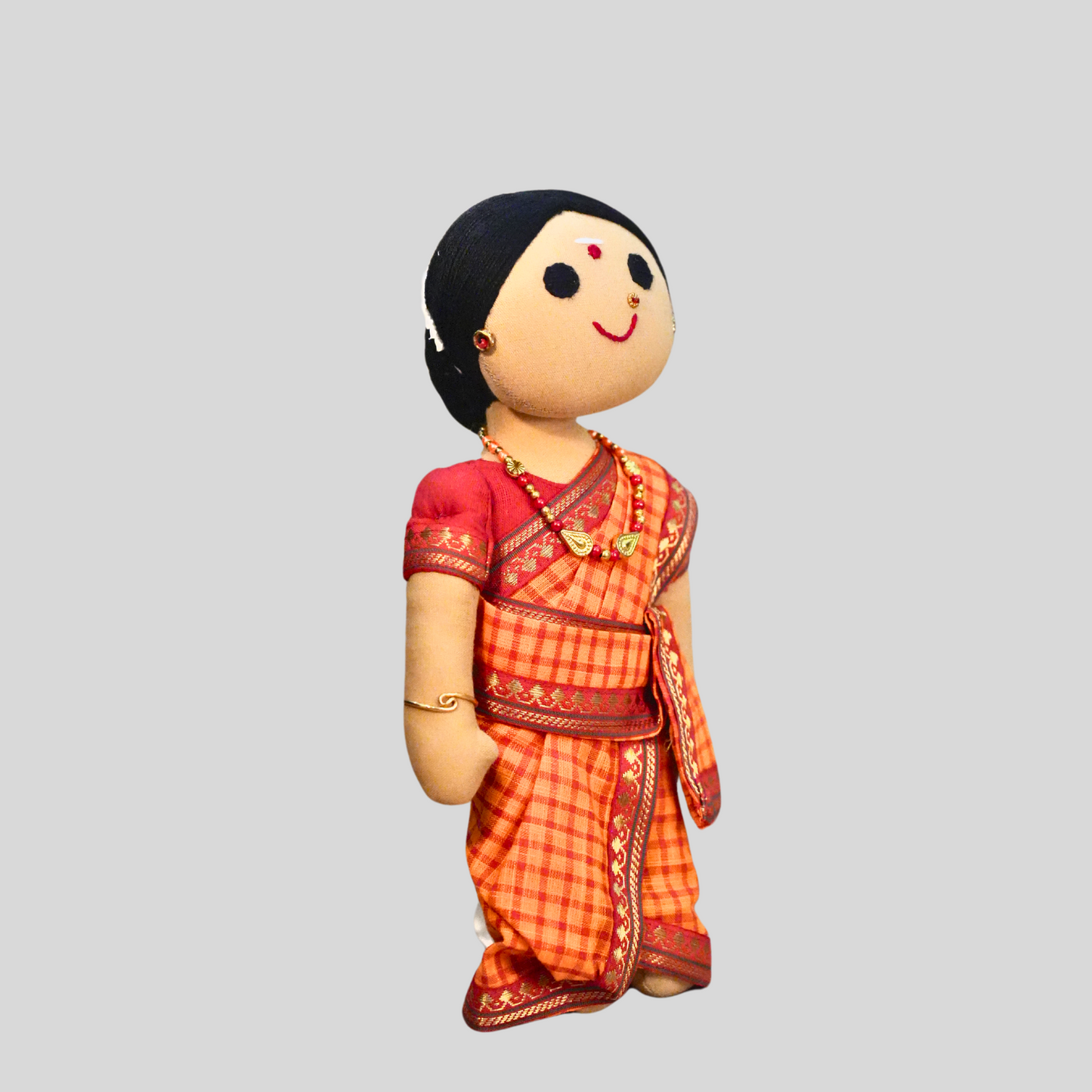 RASATHI (Kandangi)- Traditional Rural Tamil Nadu Handmade Fabric Doll