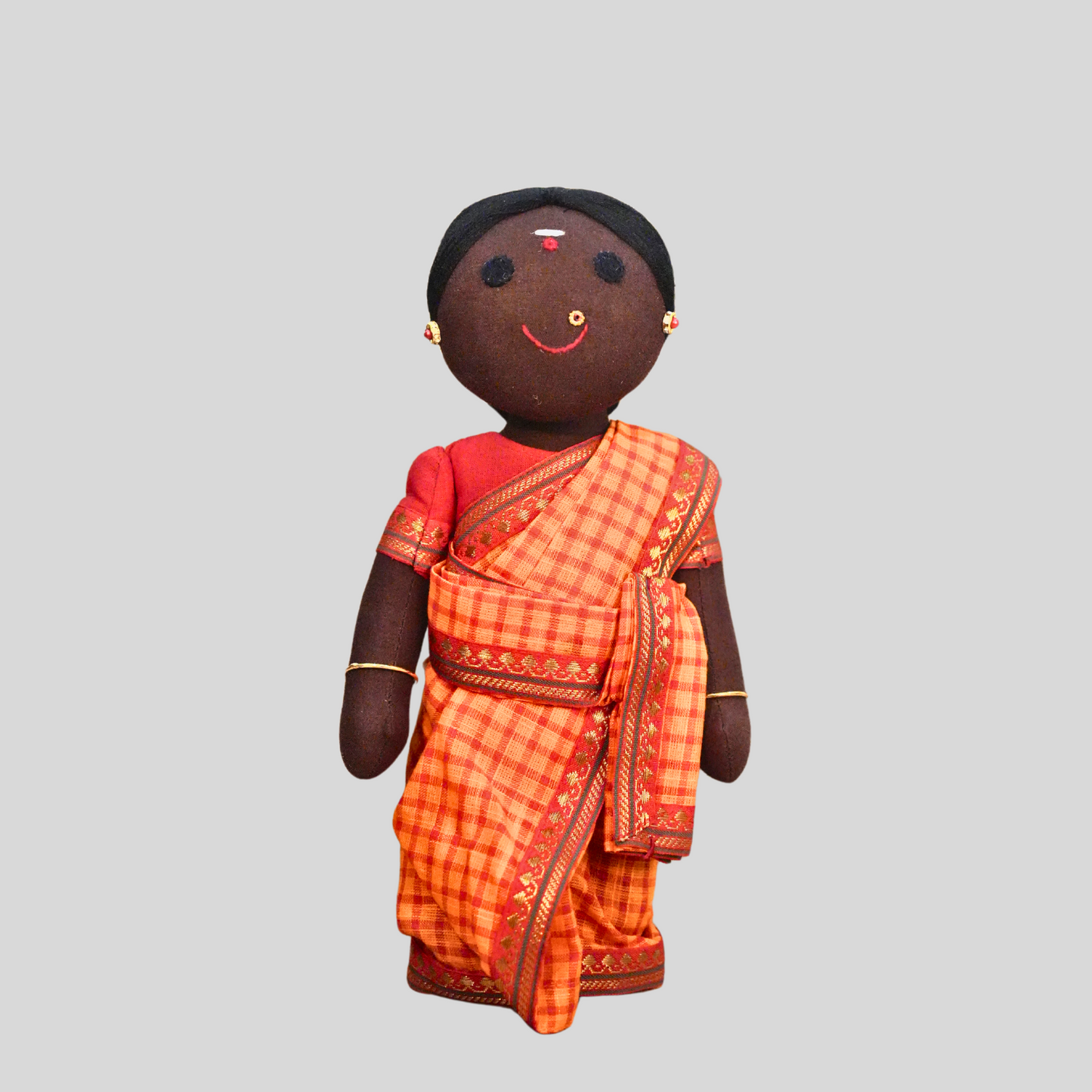 RASATHI (Kandangi)- Traditional Rural Tamil Nadu Handmade Fabric Doll