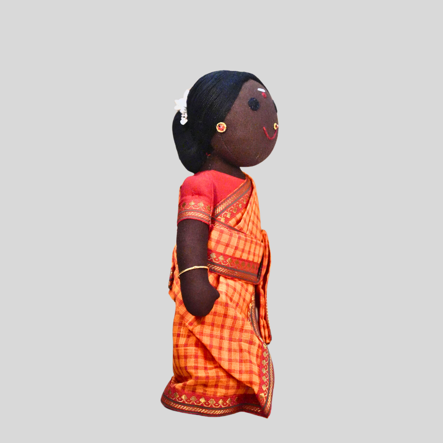 RASATHI (Kandangi)- Traditional Rural Tamil Nadu Handmade Fabric Doll