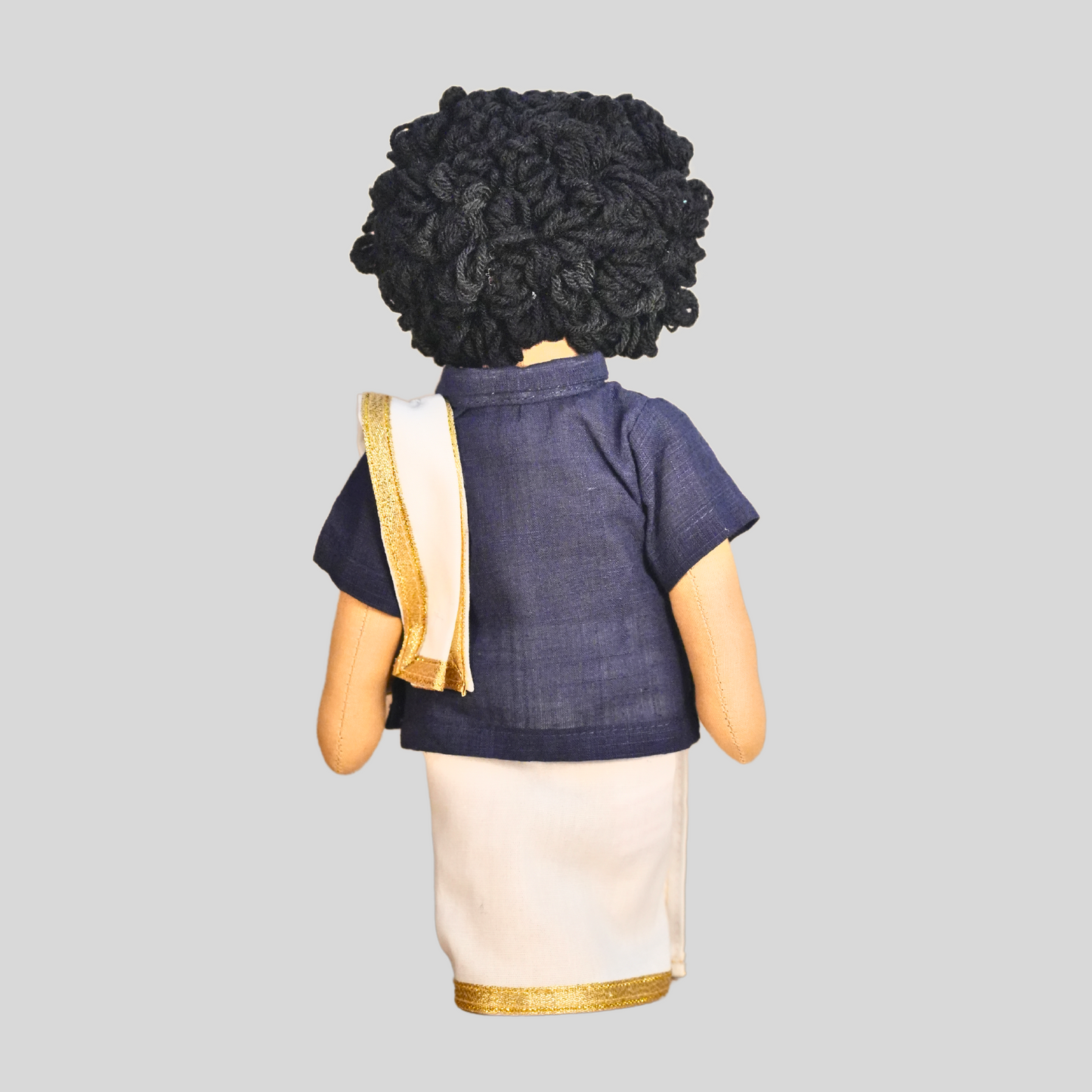 MUTHU (Veshti Sattai) - Traditional South Indian Handmade Fabric Doll