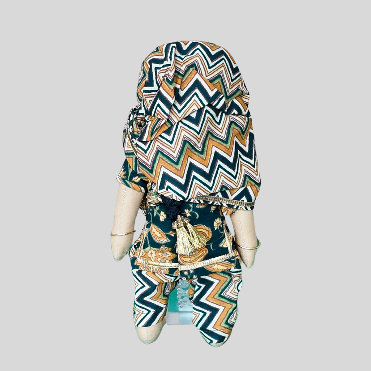 JASSI KAUR (Salwar Kameez)- Traditional Punjabi Handmade Fabric Doll