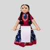 KANNAMMA (Paavadai Sattai) – The Charming and Functional Handmade Fabric Doll (Tissue/Towel holder doll)