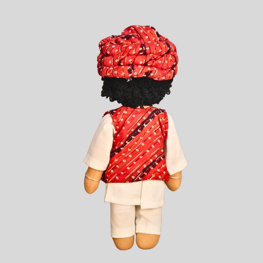 RATAN (Angarakha)- Traditional Rajasthani Handmade Fabric Doll
