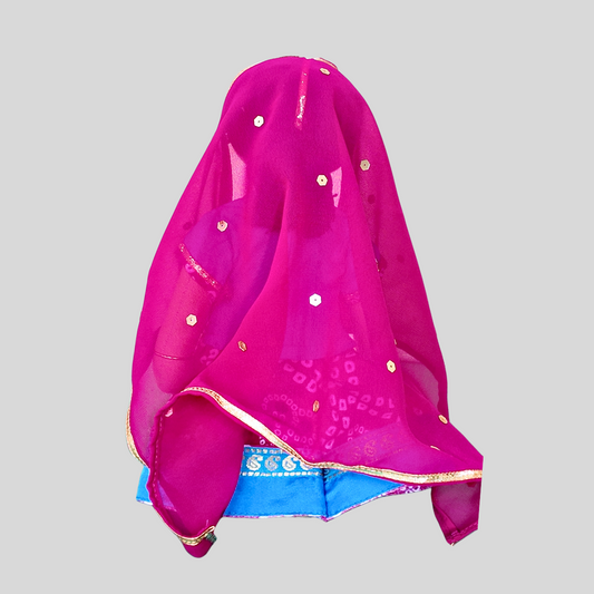 BASANTHI (Ghagra Choli) - Traditional Rajasthani Handmade Fabric Doll