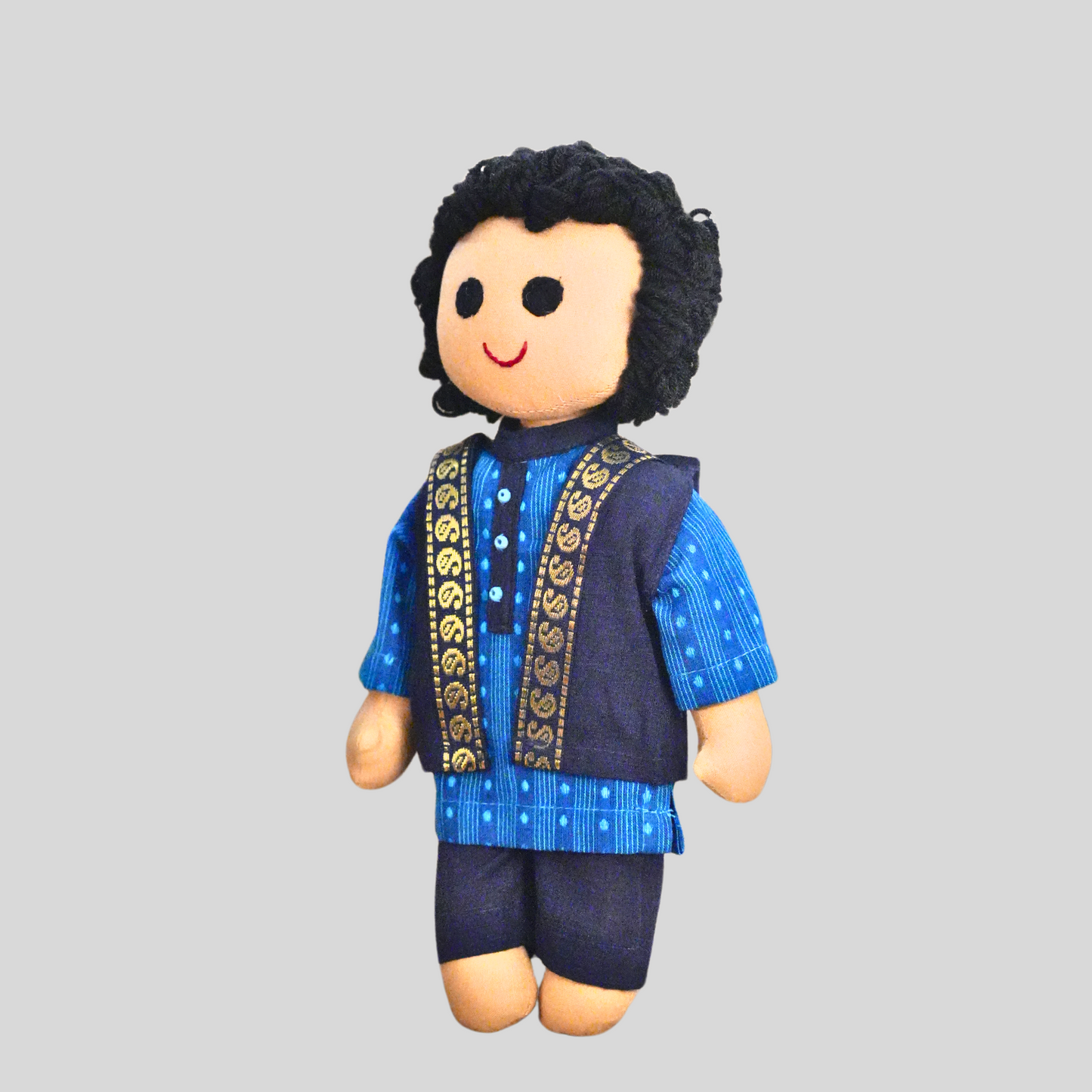 KHANNA (Kurta Pyjama) - Traditional North Indian Handmade Fabric Doll