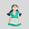 KANMANI (Pavadai Sattai) - Traditional Tamil Nadu Handmade Fabric Doll