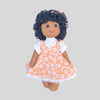 BINDHU (Summer Frock) – Your Child's Favourite Companion Handmade Fabric Doll