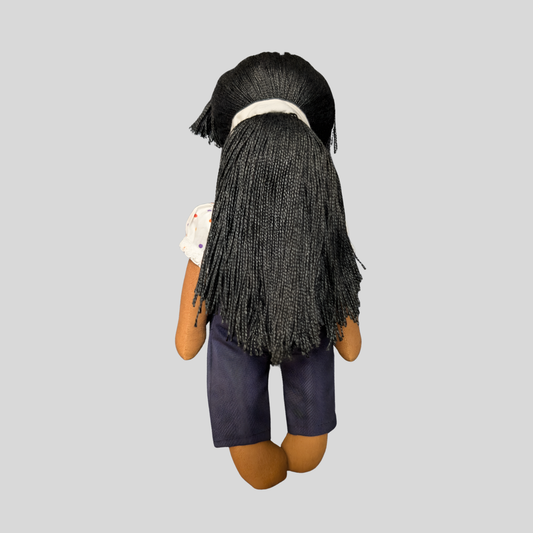 MEENU (Dungree) – Your Child’s Stylish Best Friend Handmade Fabric Doll