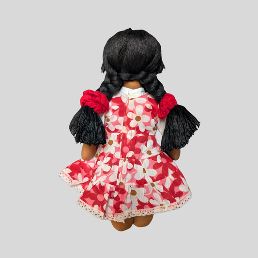 MEENU (Summer Frock) – Your Child’s Stylish Best Friend Handmade Fabric Doll