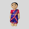 Urmila (Nauvari) - Traditional Maharashtrian Handmade Fabric Doll