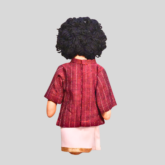 Bharath – The Classic Kurta and Veshti Doll