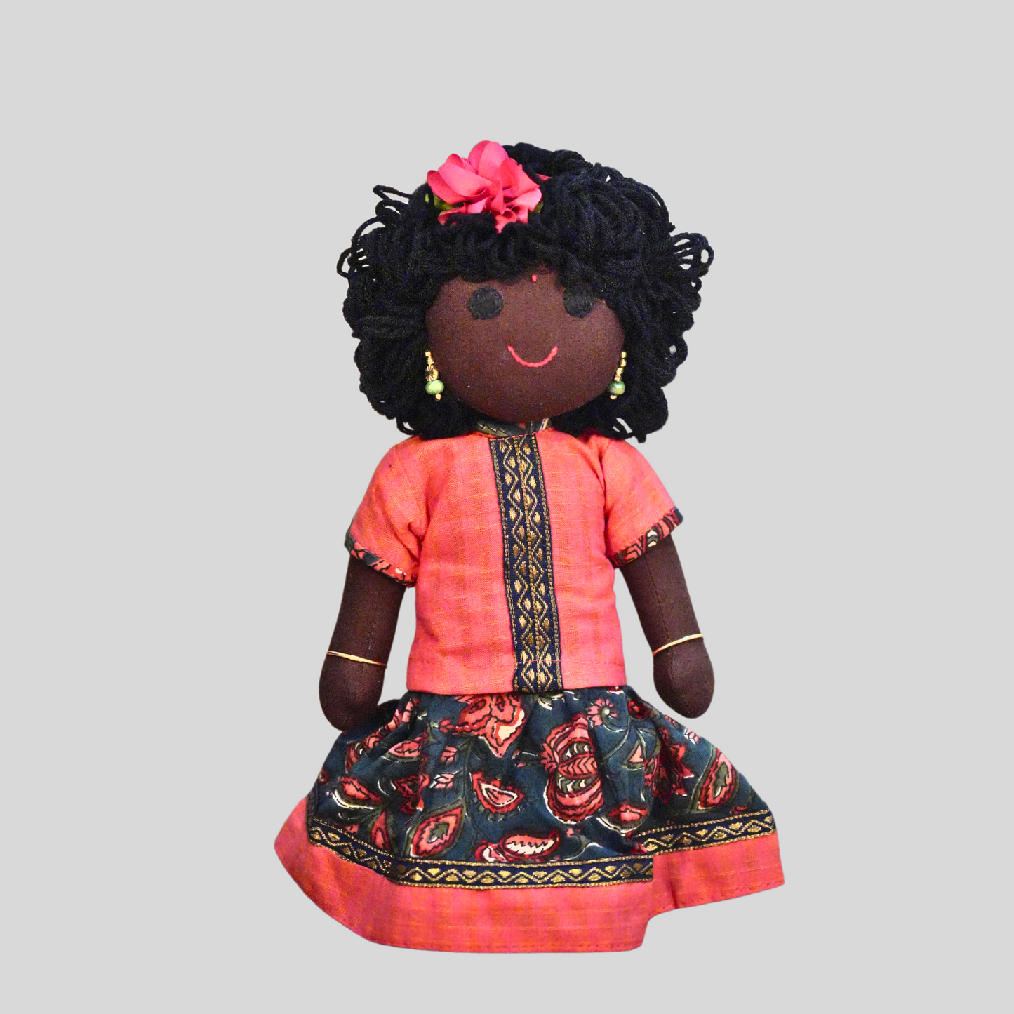 AMMU (Pavadai Sattai)- Curly Hair Doll