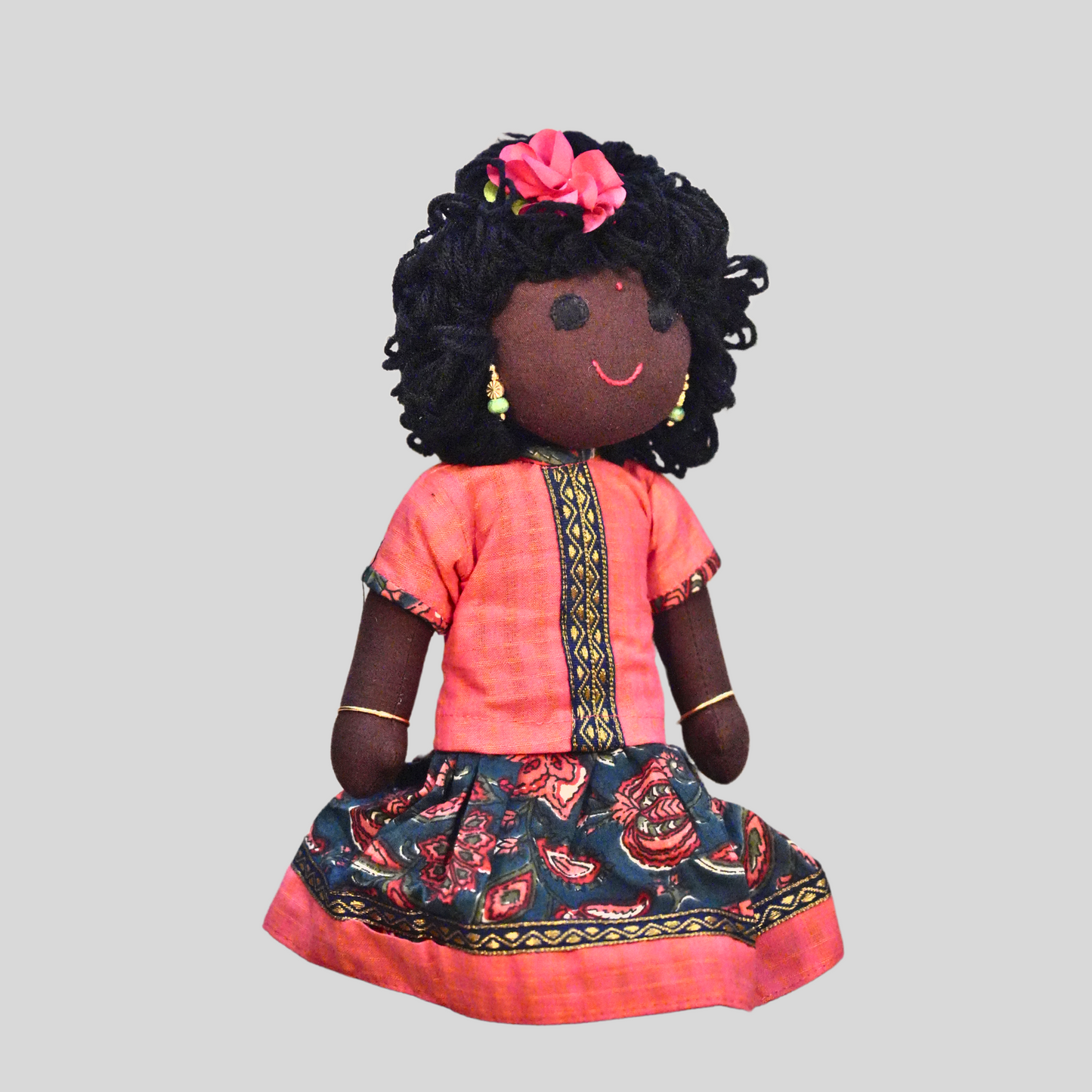 AMMU (Pavadai Sattai)- Curly Hair Doll