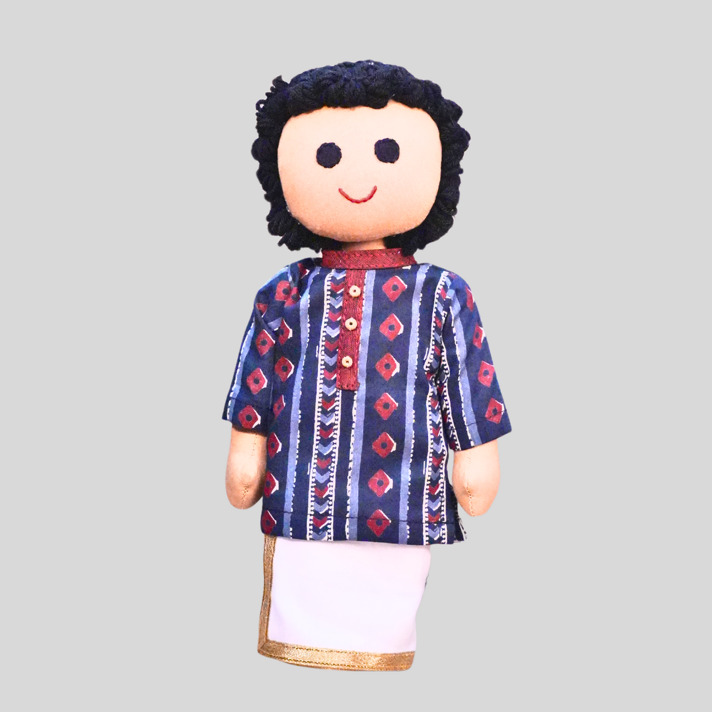 BHARATH (Kurta Veshti) - Traditional South Indian Doll