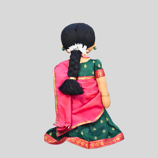 RADHA (Half Saree) - Traditional Southern Doll