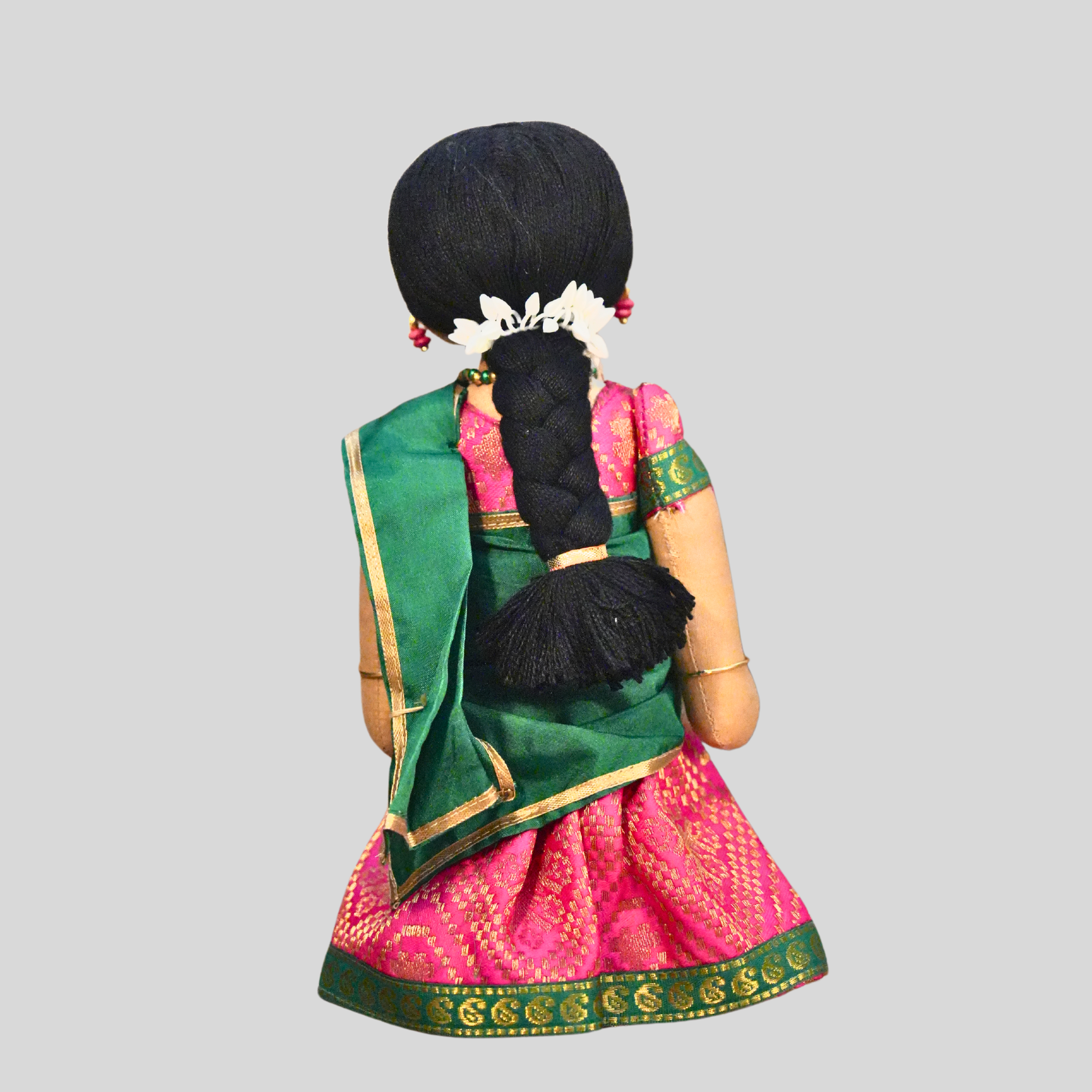 RADHA (Half Saree) - Traditional Southern Handmade Fabric Doll