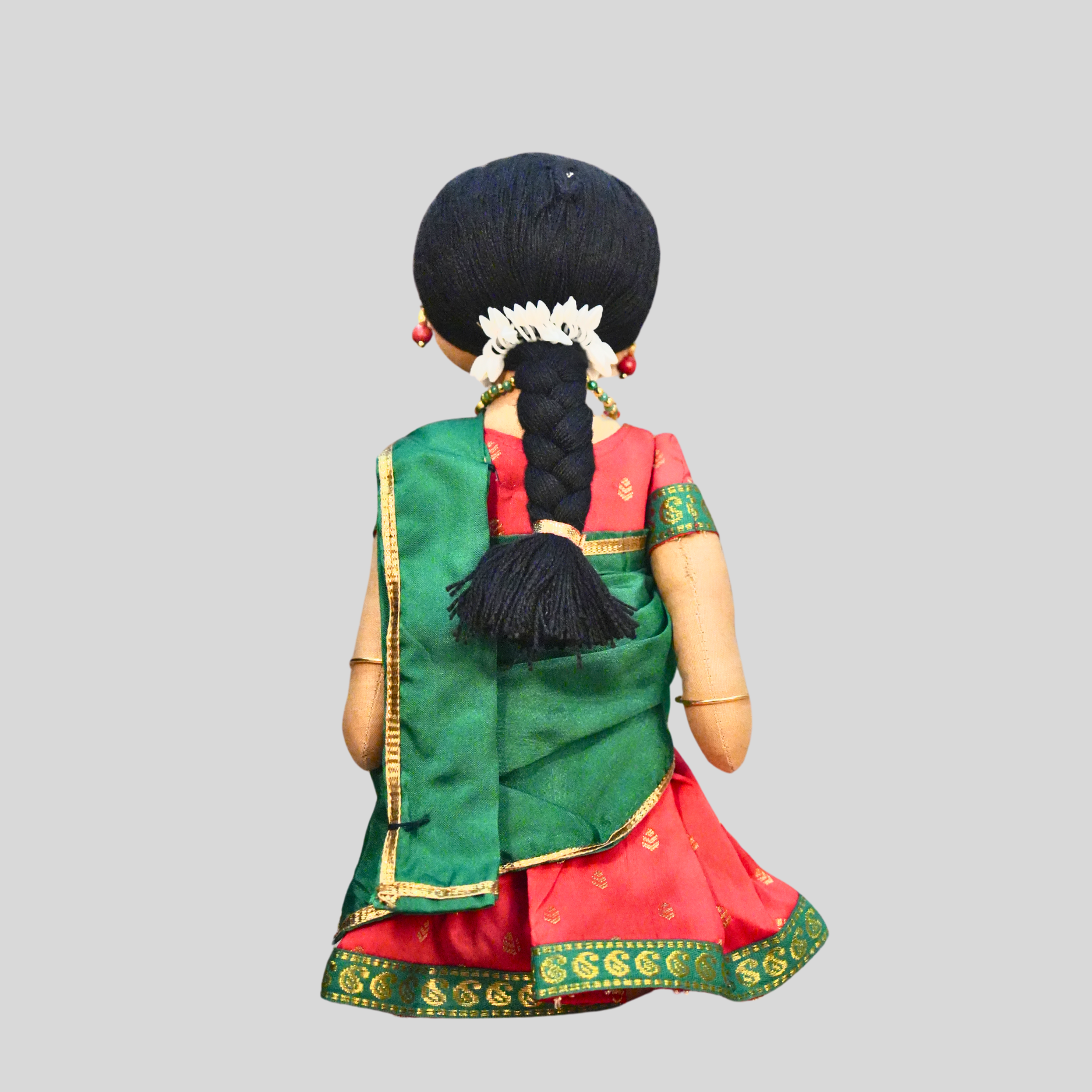 RADHA (Half Saree) - Traditional Southern Handmade Fabric Doll