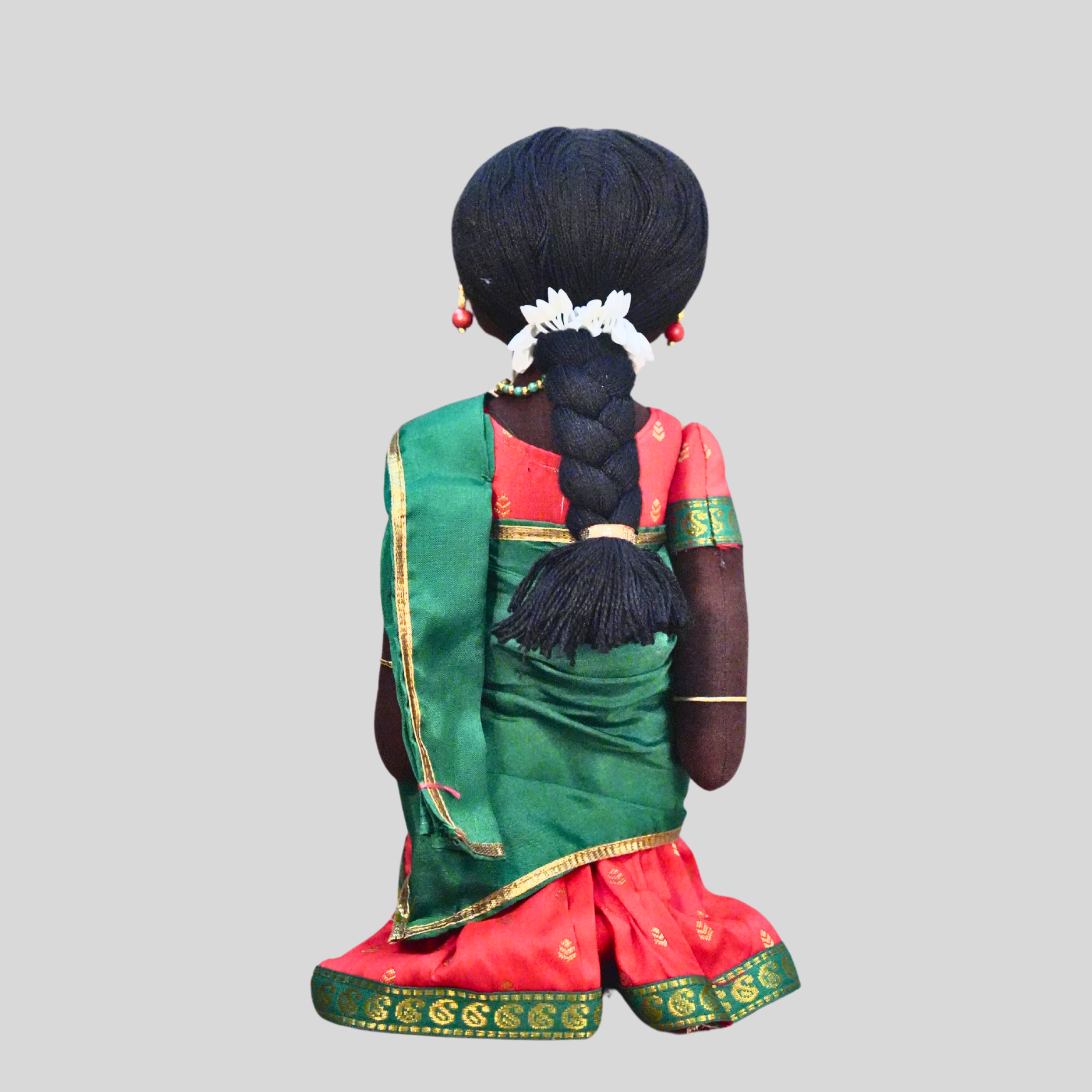 RADHA (Half Saree) - Traditional Southern Handmade Fabric Doll