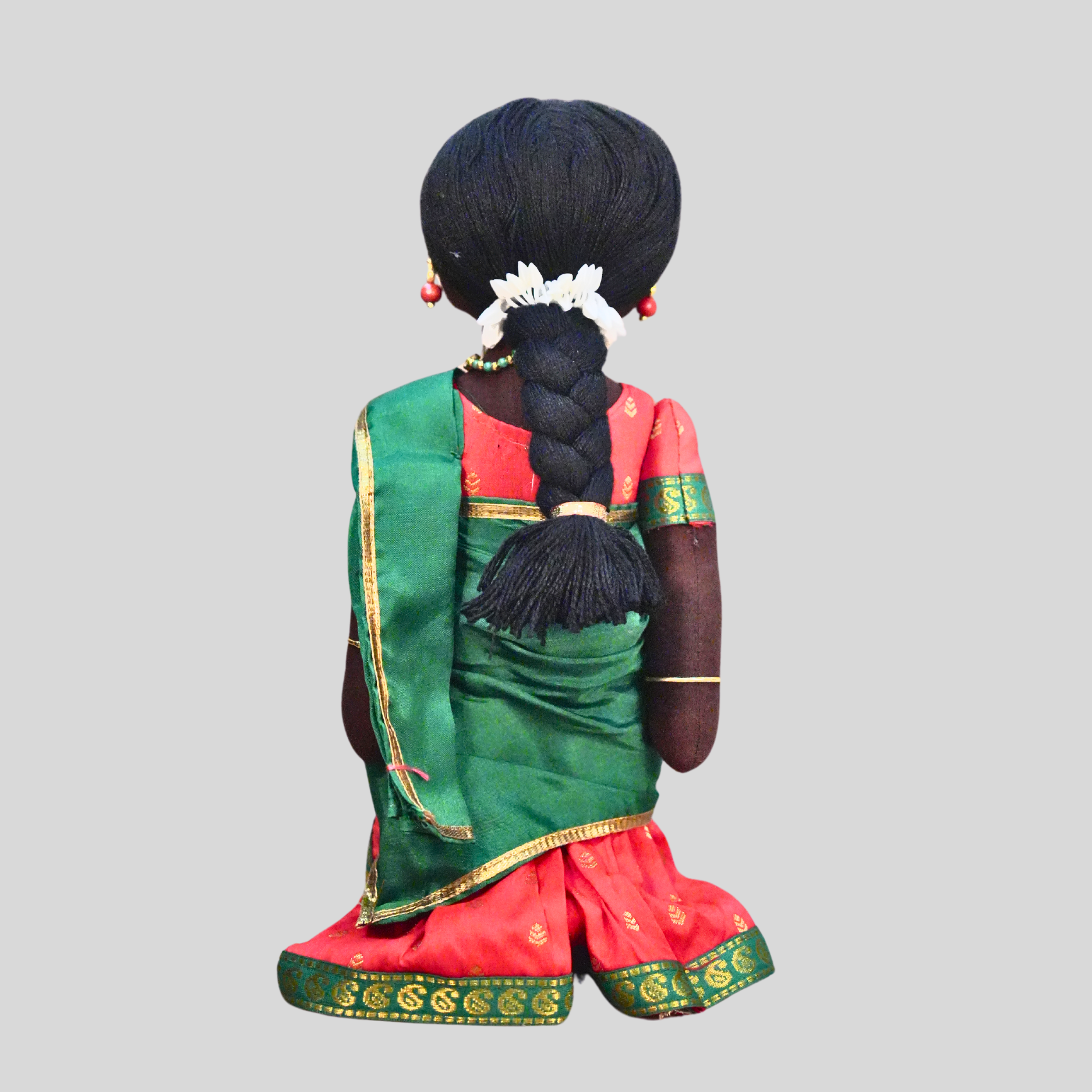 RADHA (Half Saree) - Traditional Southern Handmade Fabric Doll