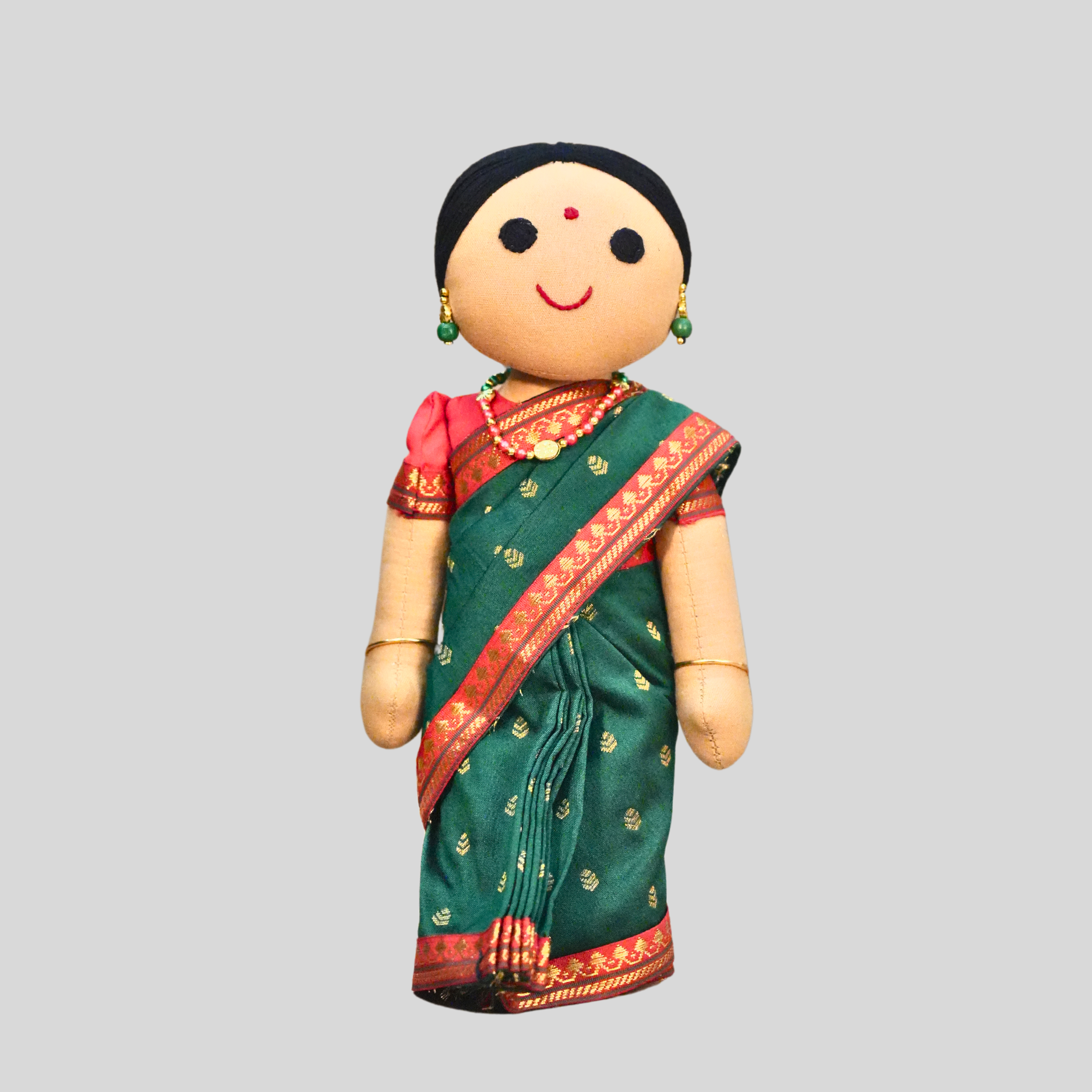 SUNDARI (Saree) - Contemporary Saree Handmade Fabric Doll