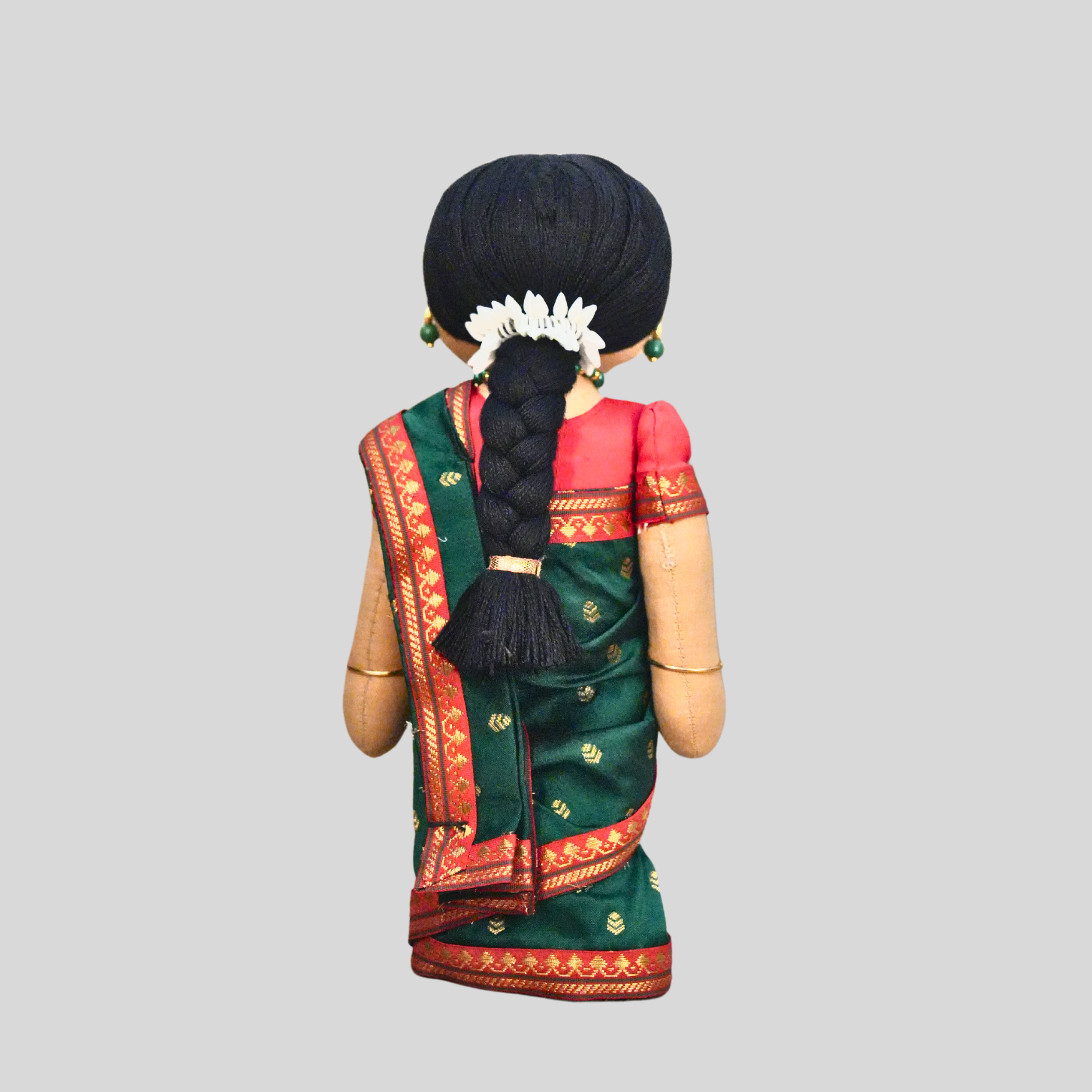 SUNDARI (Saree) - Contemporary Saree Handmade Fabric Doll