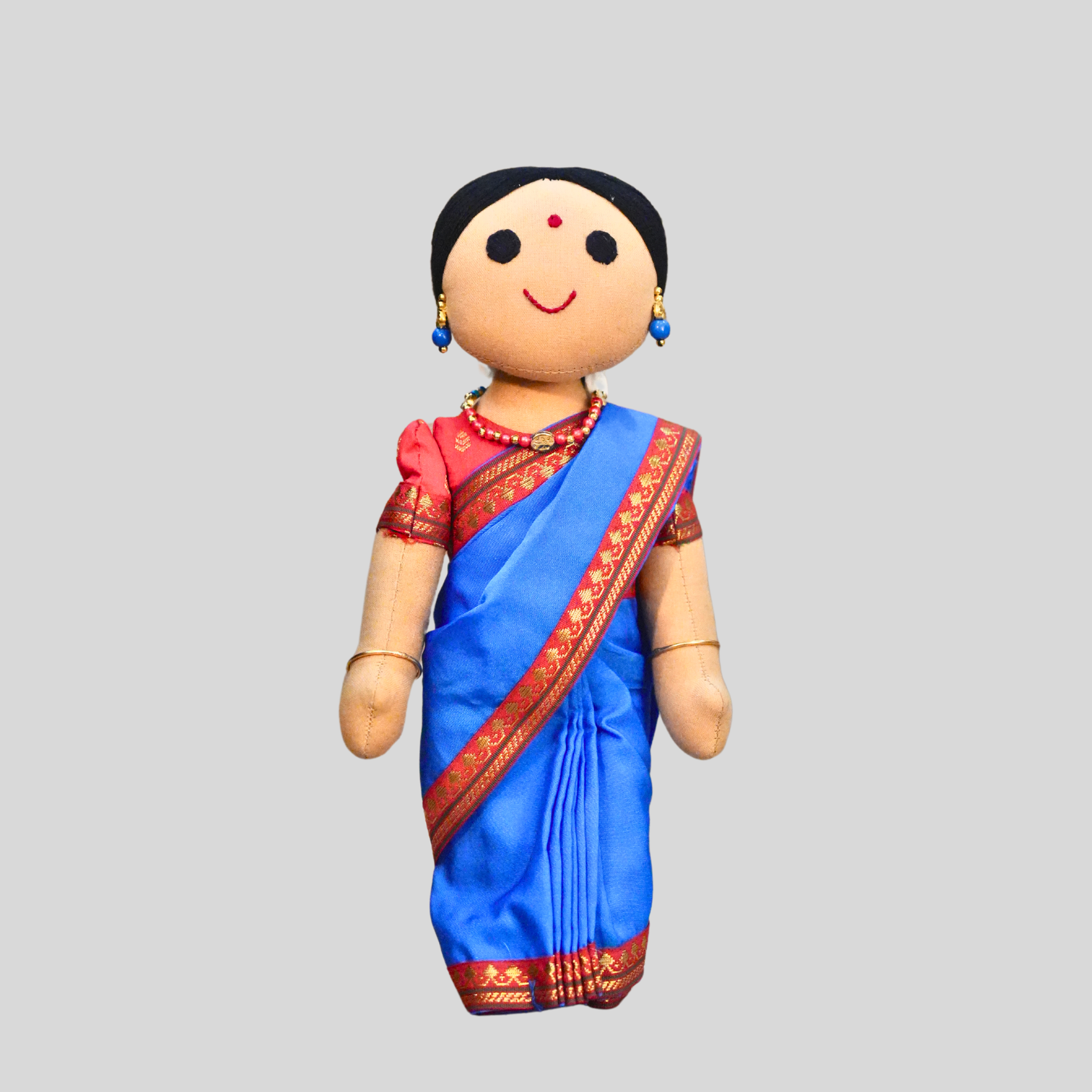SUNDARI (Saree) - Contemporary Saree Handmade Fabric Doll