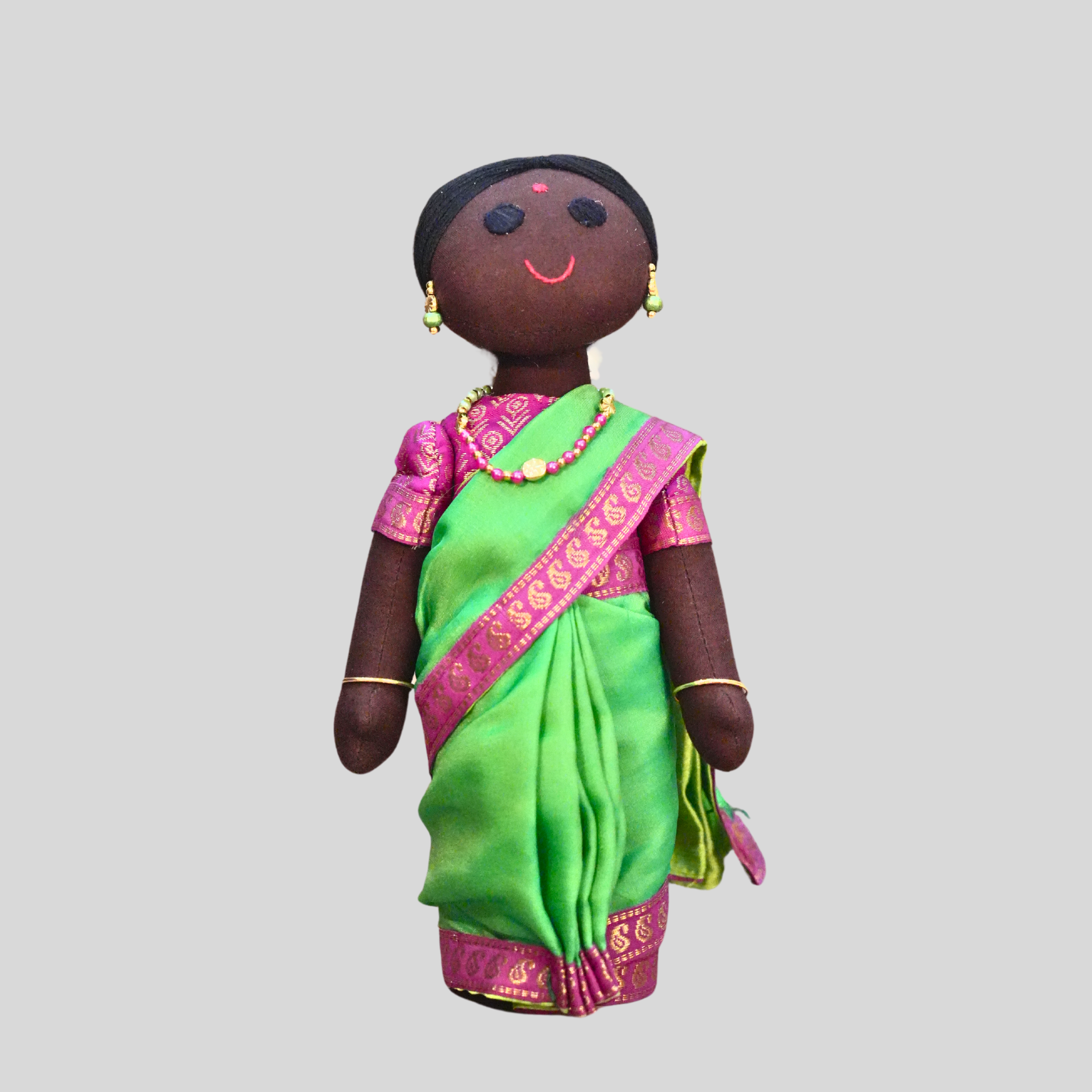 SUNDARI (Saree) - Contemporary Saree Handmade Fabric Doll