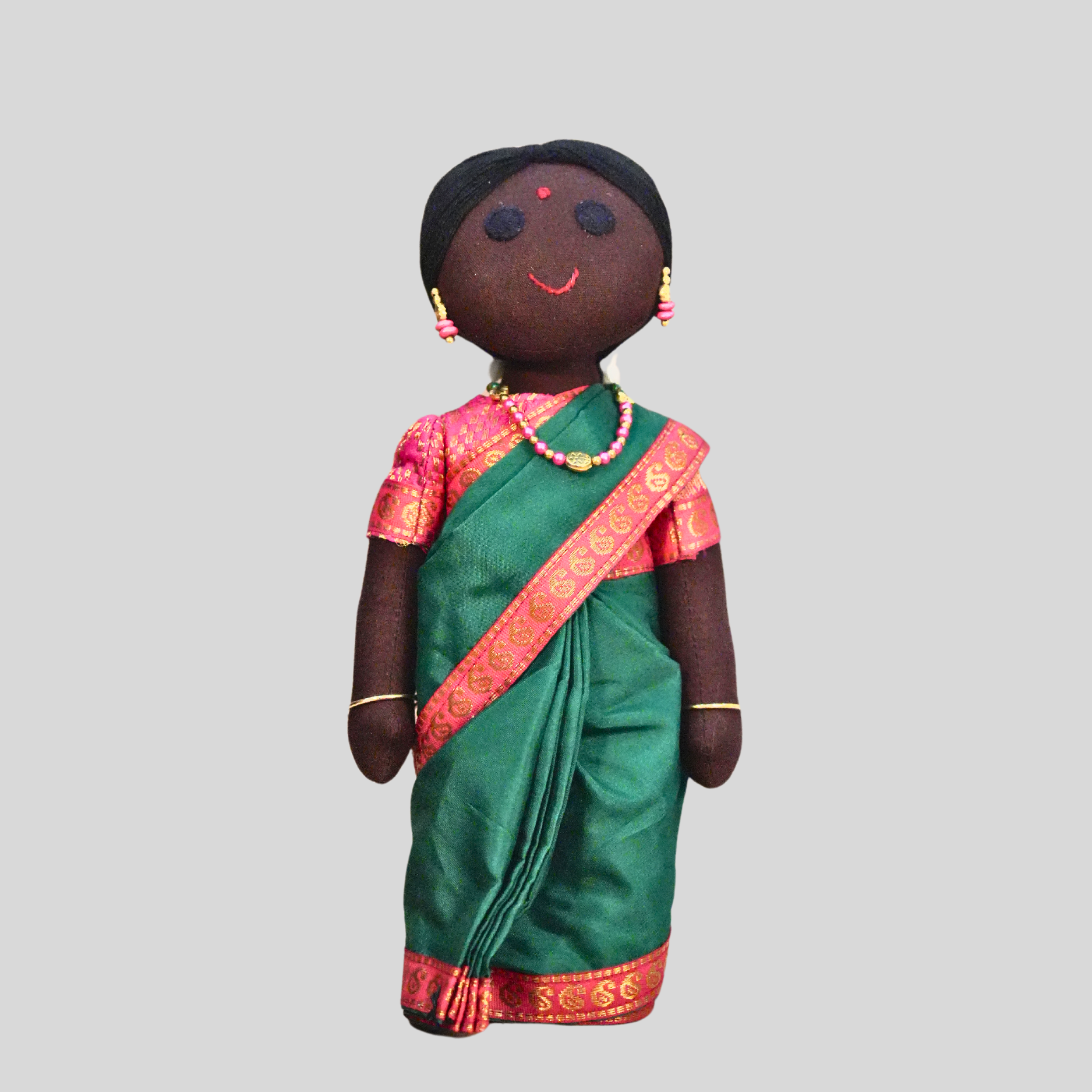 SUNDARI (Saree) - Contemporary Saree Handmade Fabric Doll