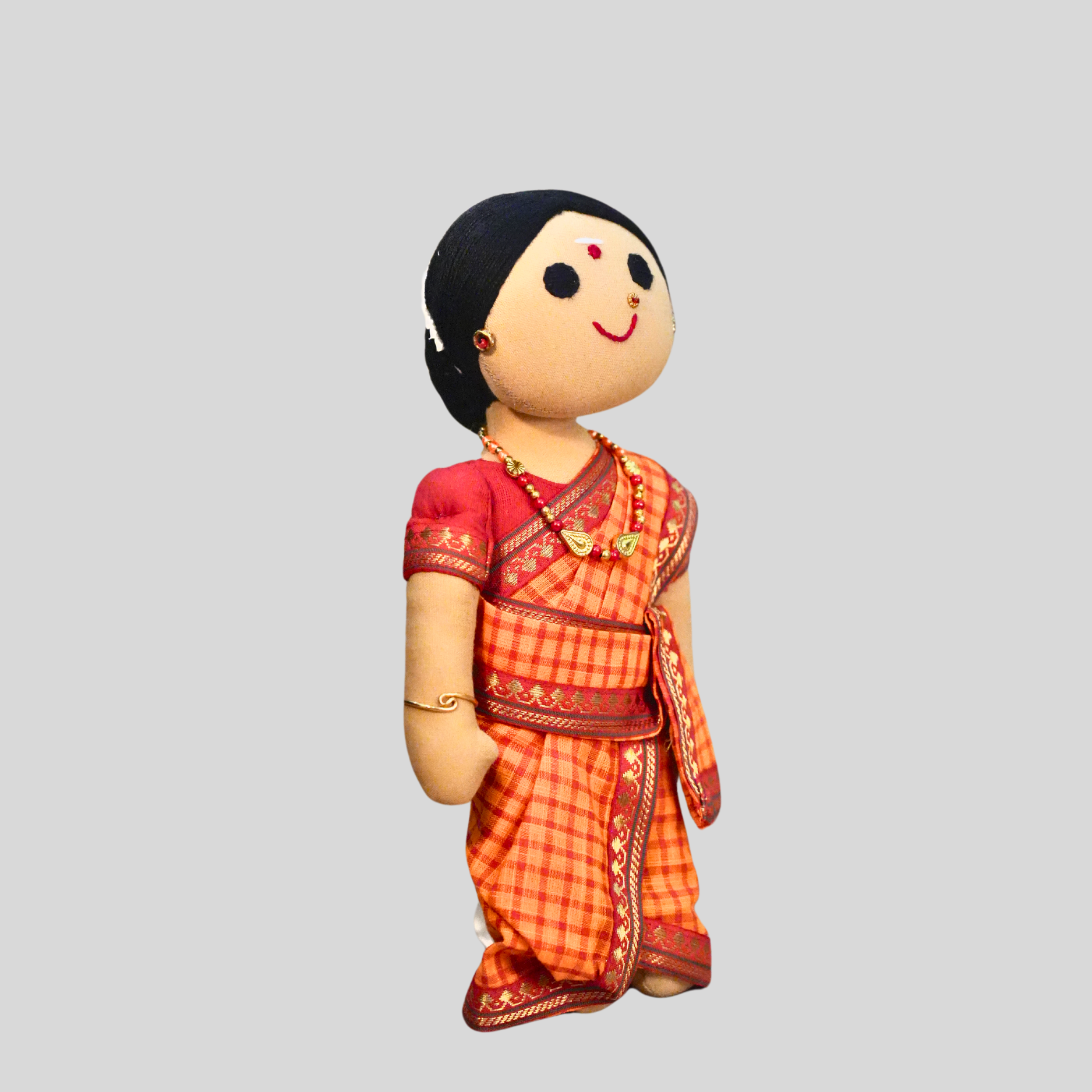 RASATHI (Kandangi)- Traditional Rural Tamil Nadu Handmade Fabric Doll