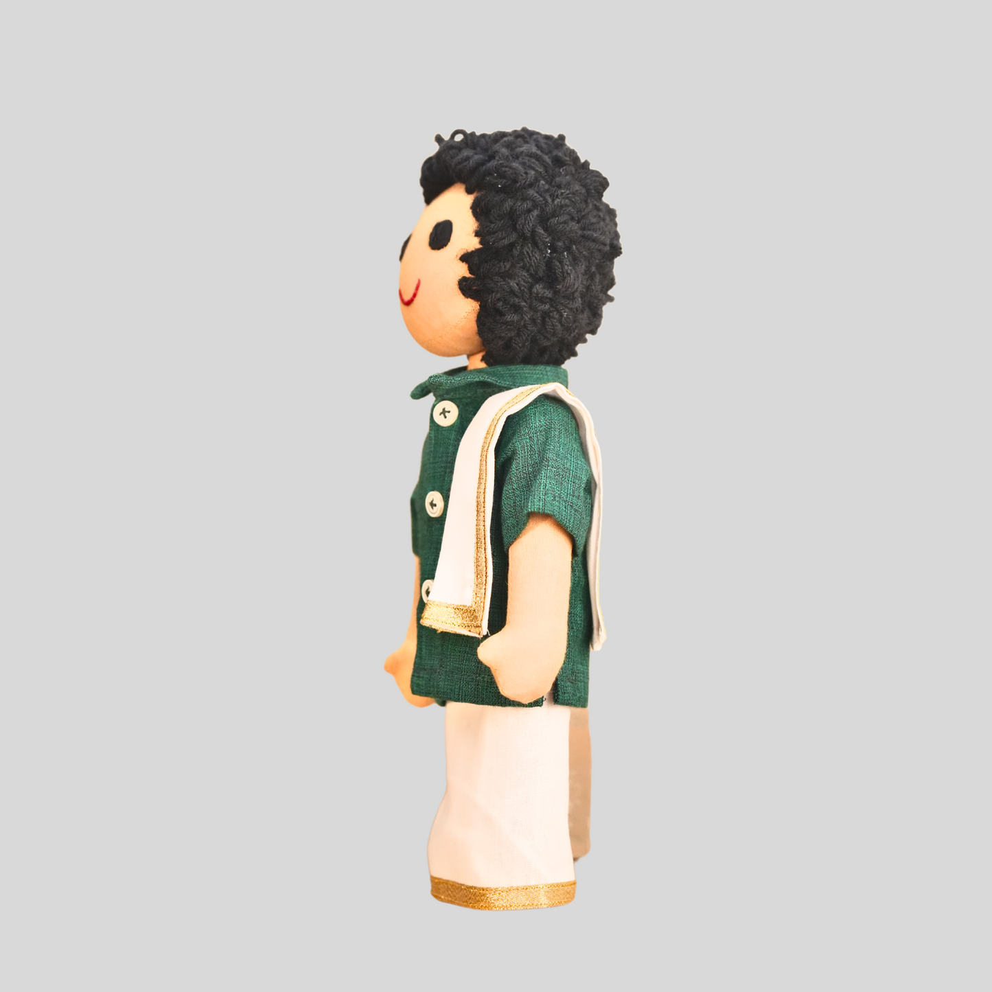 MUTHU (Veshti Sattai) - Traditional South Indian Doll