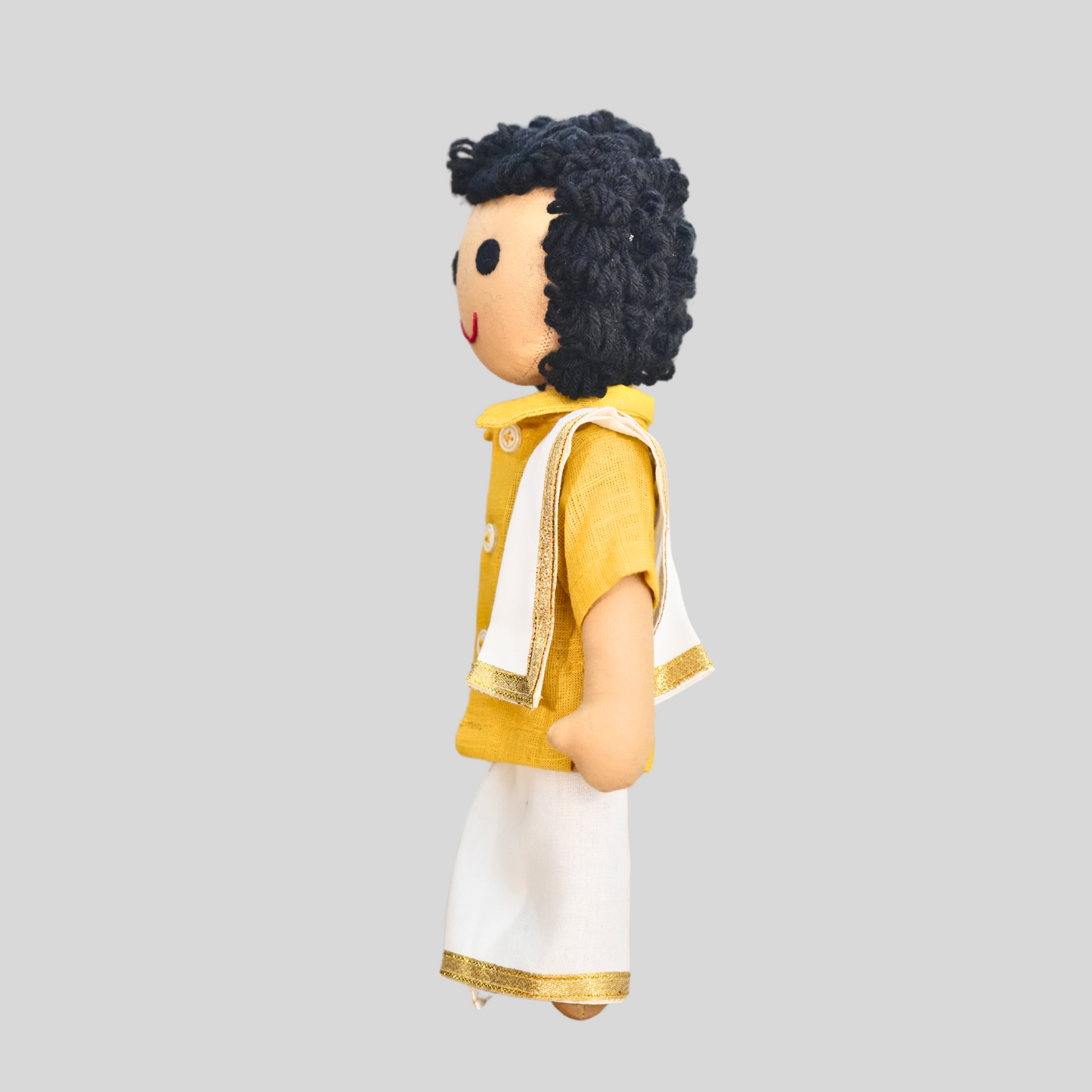 MUTHU (Veshti Sattai) - Traditional South Indian Doll