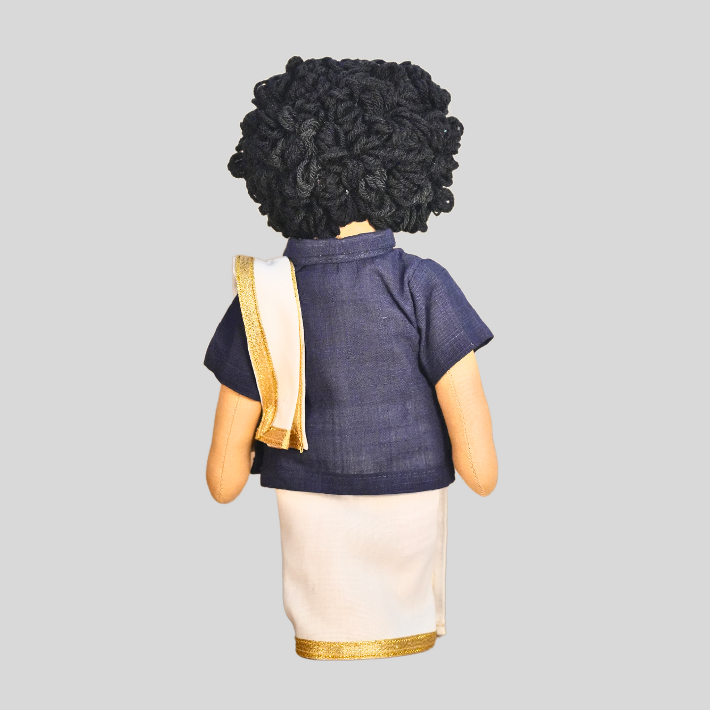 MUTHU (Veshti Sattai) - Traditional South Indian Doll