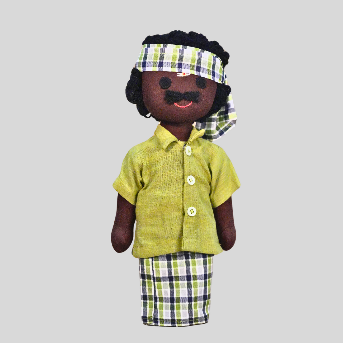 MANICKAM (Lungi) -  Rural Tamil Nadu Doll