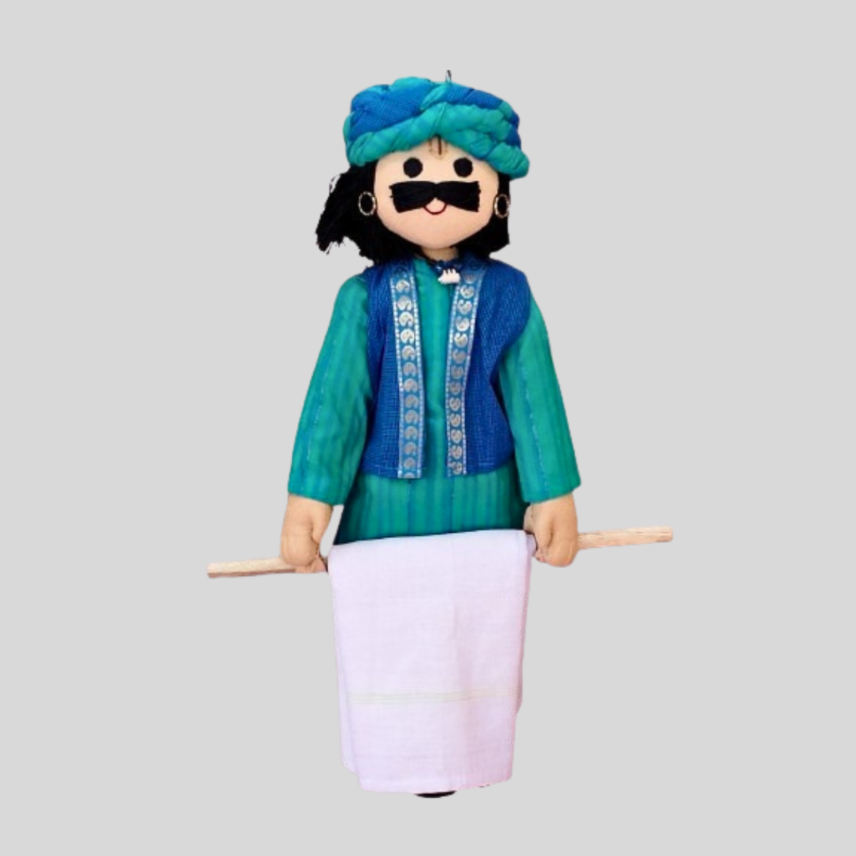 KANNAPPA – The Cheerful and Functional Handmade Fabric Doll (Tissue/towel holder doll)