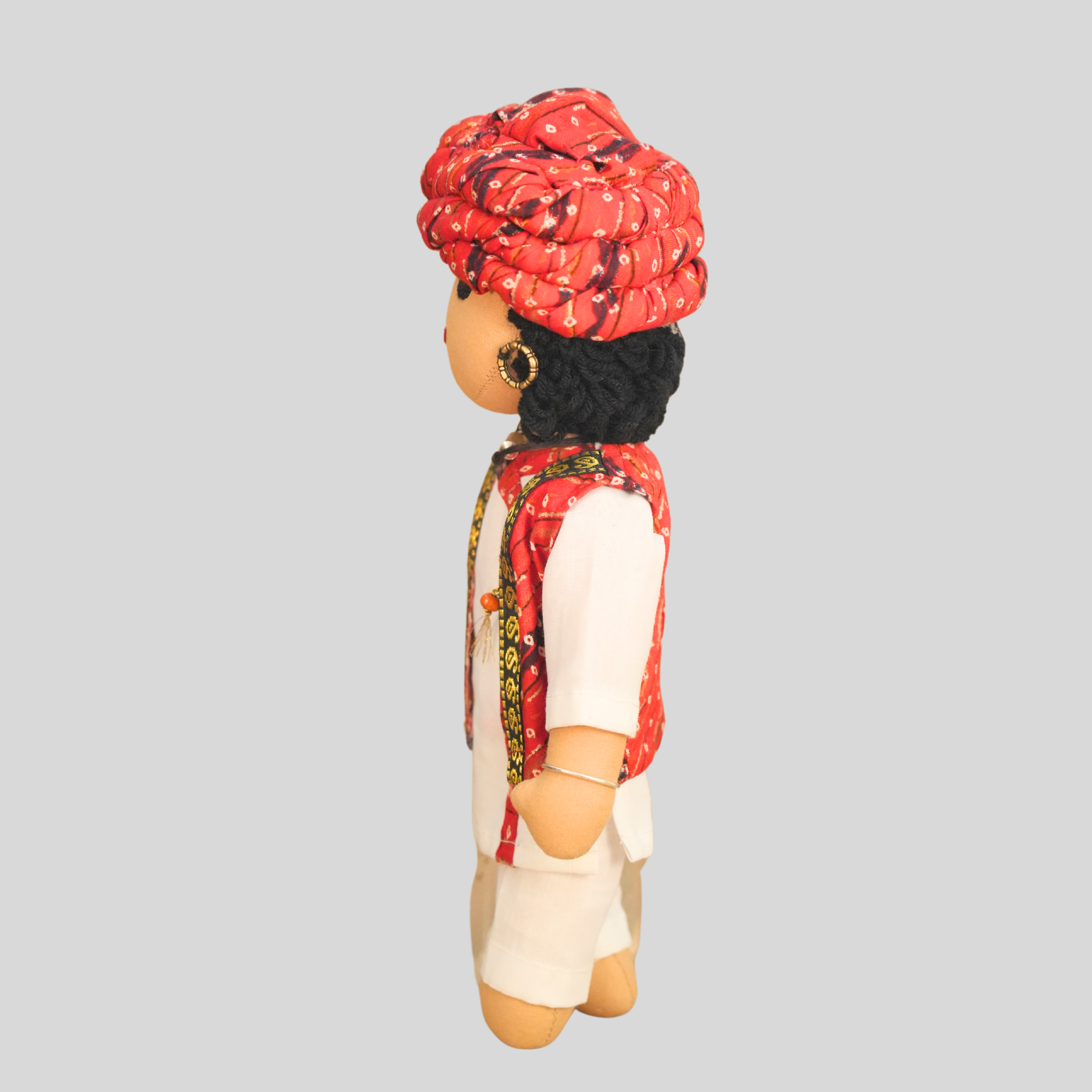 RATAN (Angarakha)- Traditional Rajasthani Handmade Fabric Doll