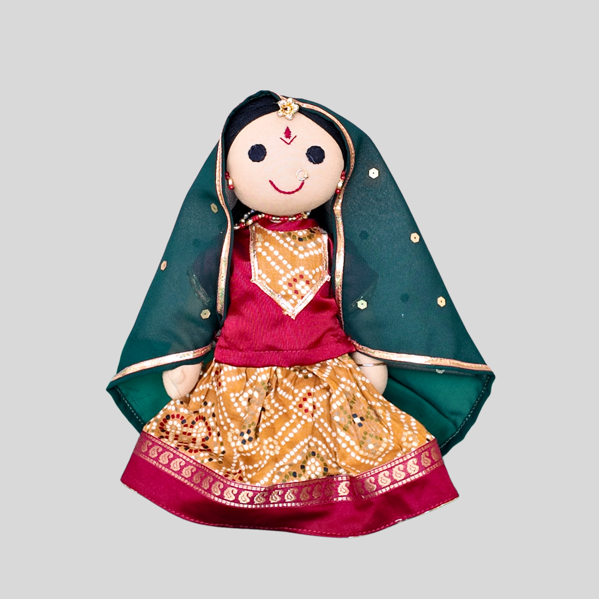 BASANTHI (Ghagra Choli) - Traditional Rajasthani Doll