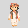RATAN (Angarakha)- Traditional Rajasthani Handmade Fabric Doll