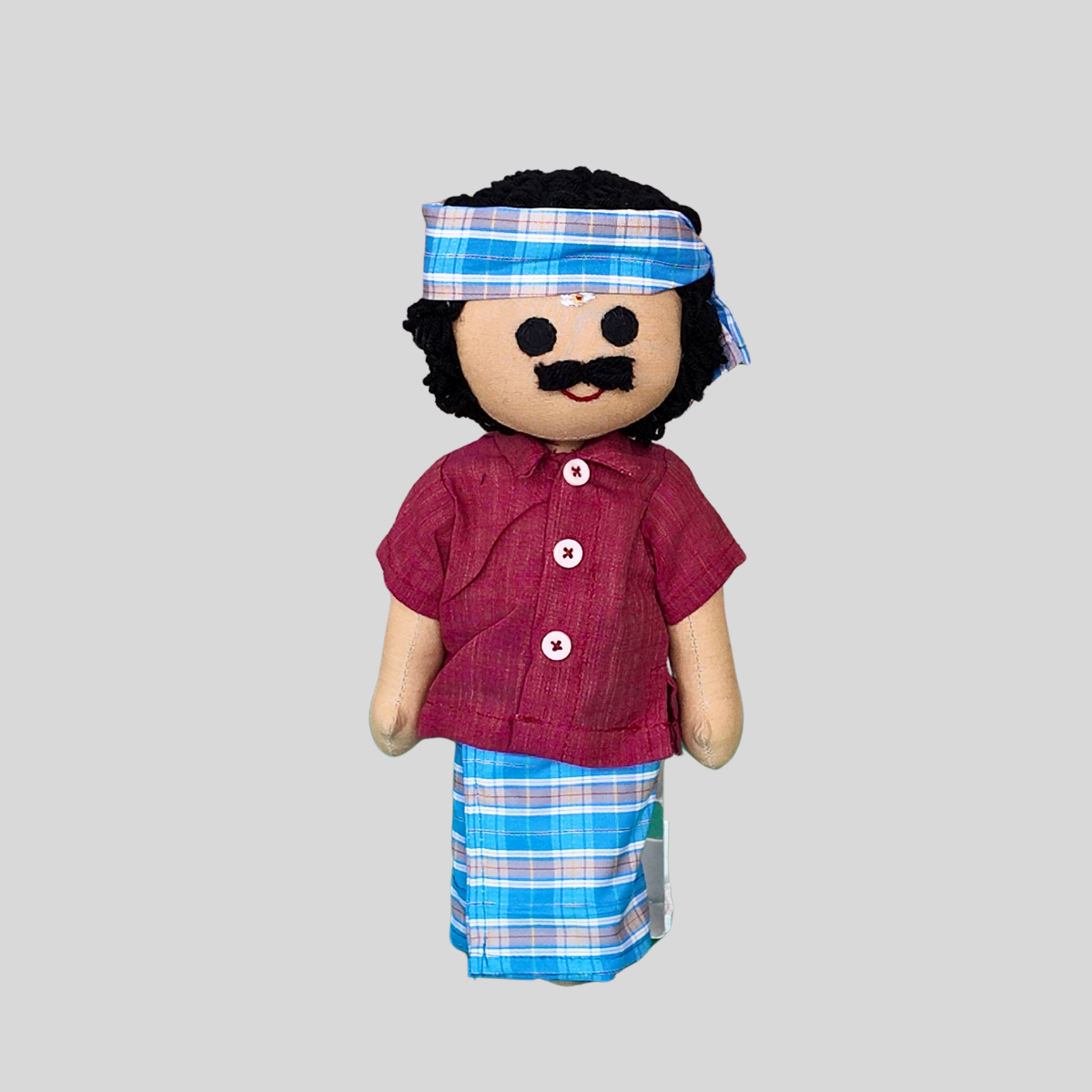 MANICKAM (Lungi) -  Rural Tamil Nadu Doll