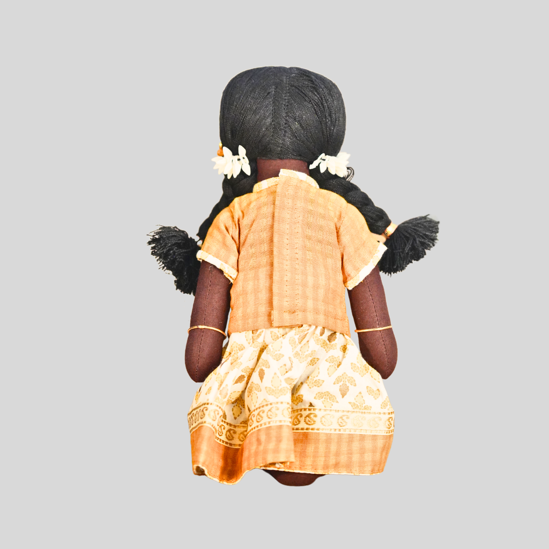 KANMANI (Pavadai Sattai) - Traditional Tamil Nadu Handmade Fabric Doll