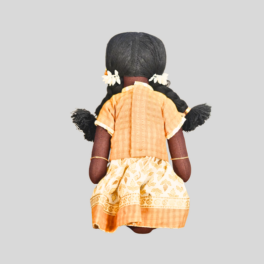 KANMANI (Pavadai Sattai) - Traditional Tamil Nadu Doll