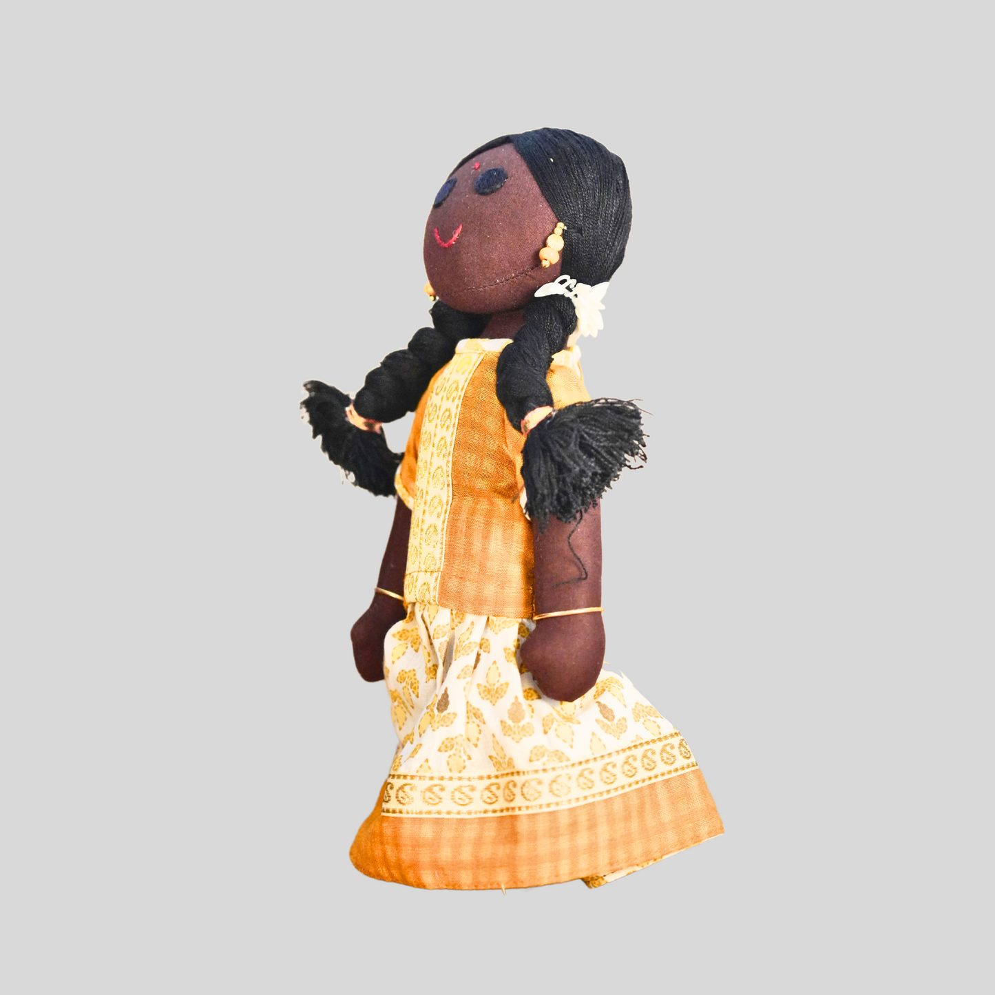 KANMANI (Pavadai Sattai) - Traditional Tamil Nadu Doll