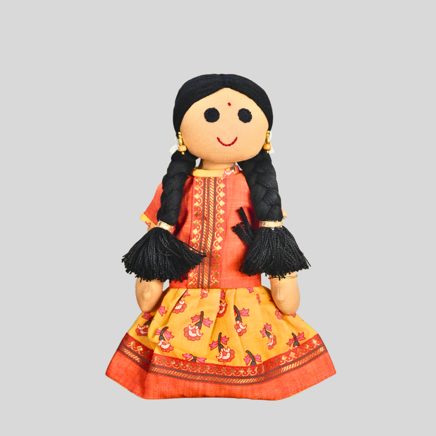 KANMANI (Pavadai Sattai) - Traditional Tamil Nadu Doll