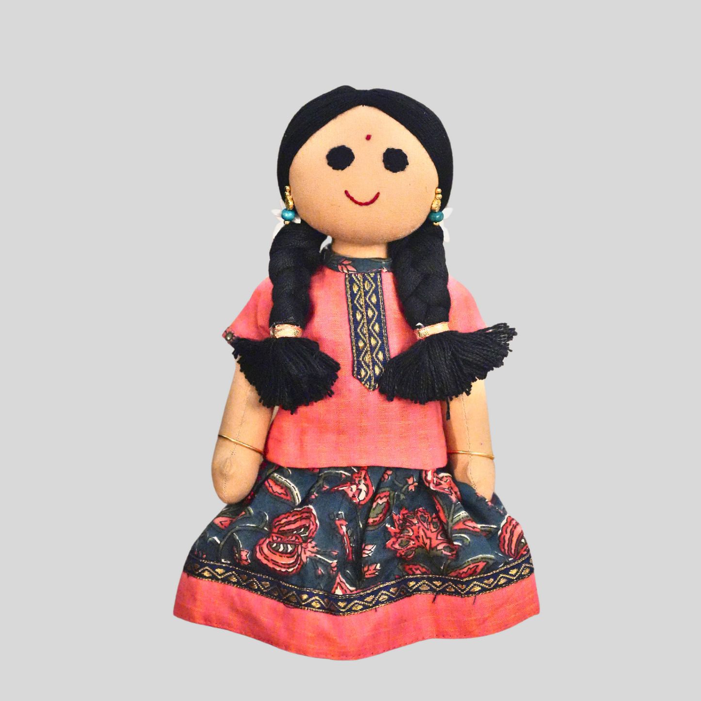 KANMANI (Pavadai Sattai) - Traditional Tamil Nadu Doll